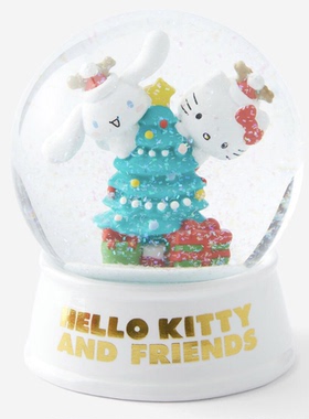 澳洲代购直邮TYPO Hello Kitty Premium Snow Globe 雪花玻璃球
