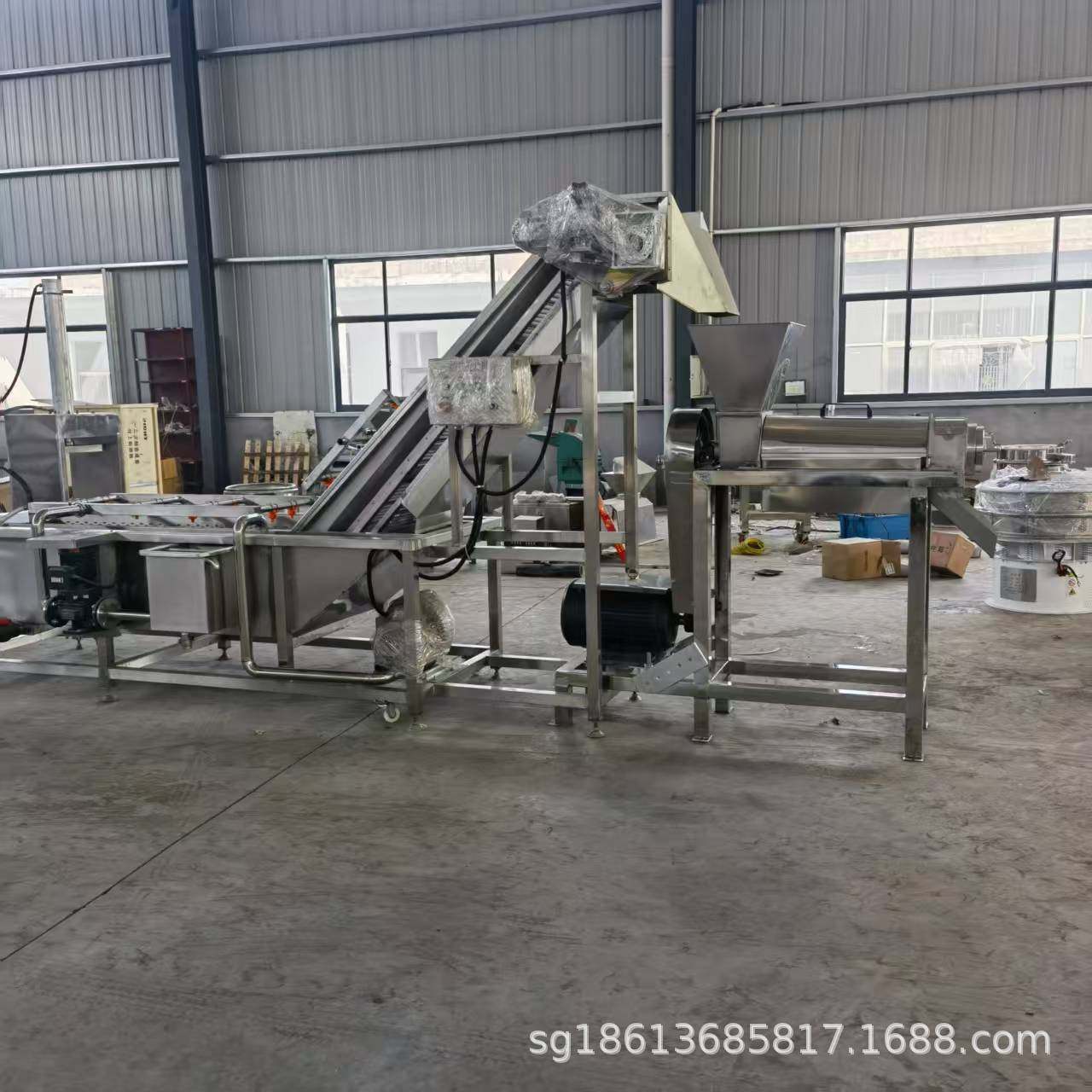 洋葱菠菜工业榨汁机 大型果蔬破碎脱汁设备 商用雪莲果凤梨压榨机,淘宝优惠券,粉丝福利购,淘宝优惠卷