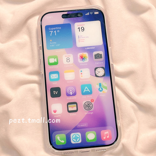 ins风粉色花朵米菲兔少女心适用苹果17手机壳卡通iphone16promax可爱17promax新款15防摔15Pro保护套16女全包 - 图3