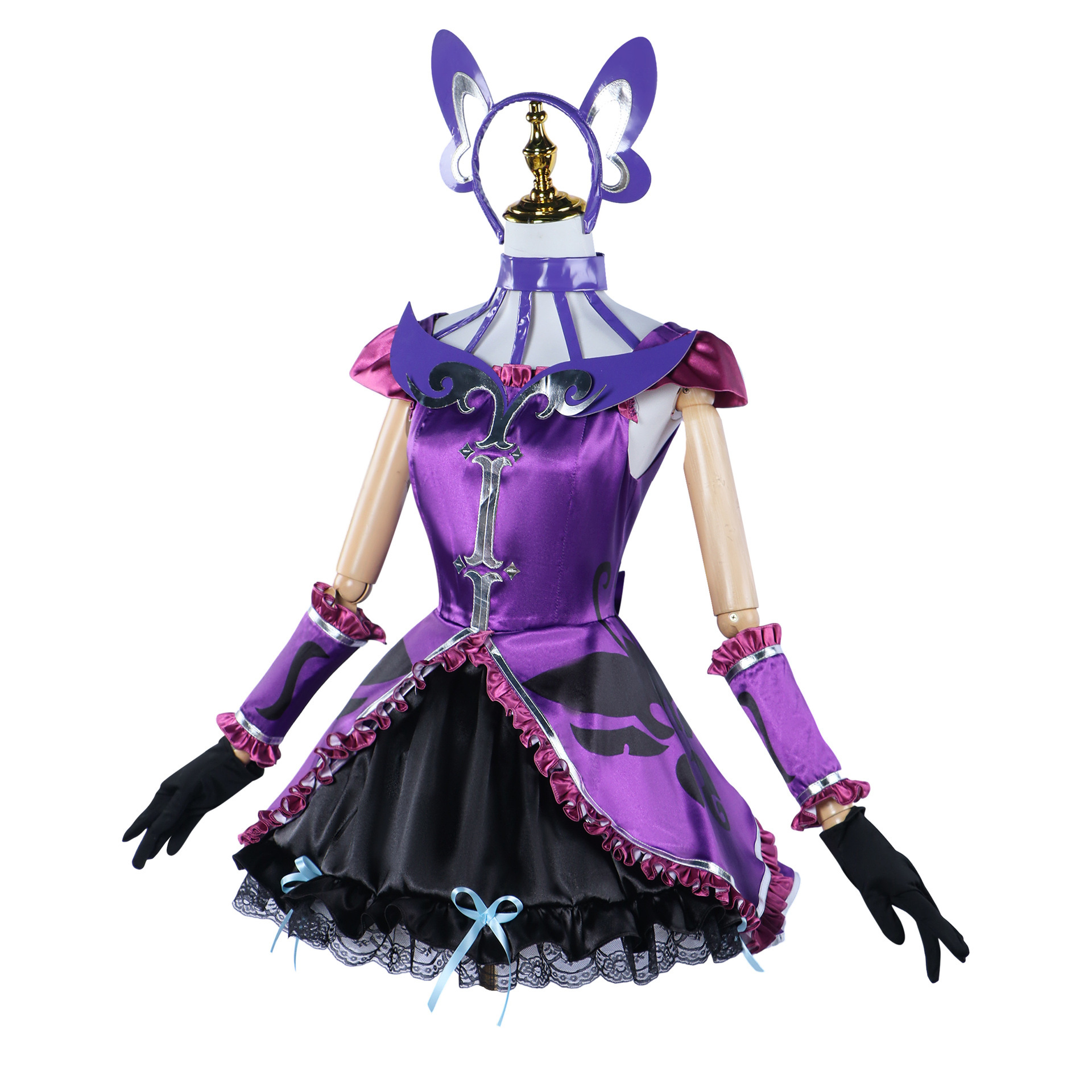 严莉莉cos服巴啦啦小魔仙严莉莉cos服二次元黑魔仙严莉莉扮演服装 - 图1