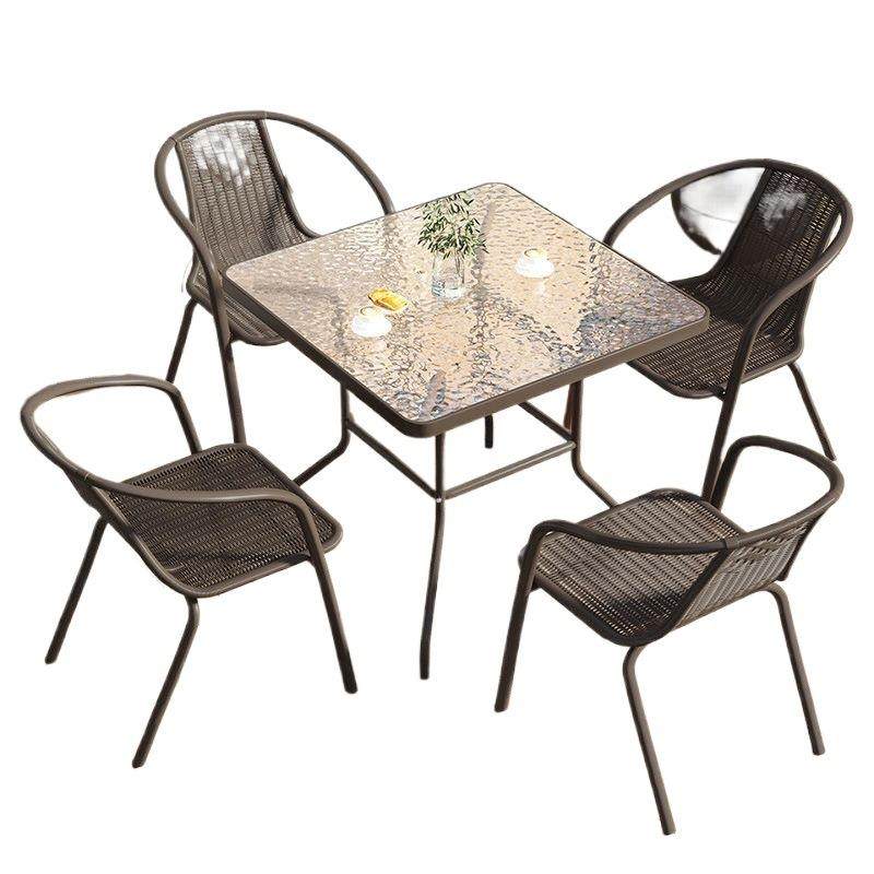 户外桌椅阳台露天桌椅套件小花园现代铁艺桌椅小茶几室外庭院桌椅,淘宝优惠券,粉丝福利购,淘宝优惠卷