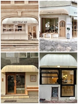 Fan-style arched rain shed door head decoration fixed trapezoidal awning shop folding semi-circle watermelon canopy window canopy