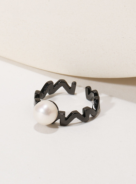 Idokawa天然淡水珍珠戒指