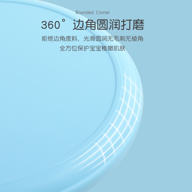 生厂家直销PE环保材质家玩用739儿童月亮桌具桌早儿童课教桌椅花 - 图1