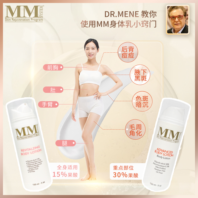 品牌直发｜白到发光MM果酸身体乳MENEMOY30%去鸡皮米白嫩滑紧致 - 图1