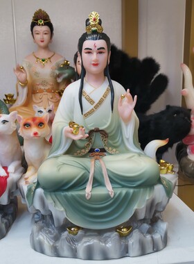 胡天霸胡家娘娘教主常蟒天龙神像