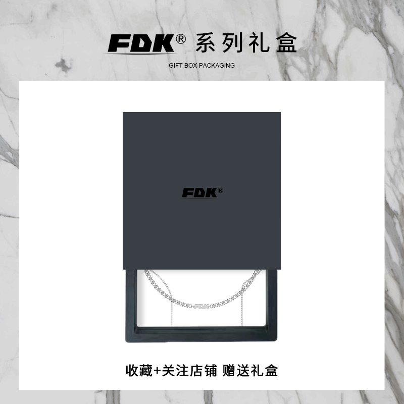 fdk王嘉尔同款气球狗男潮毛衣链 FDK珠宝项链