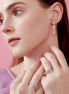 露珠戒指MONICONIC锆石