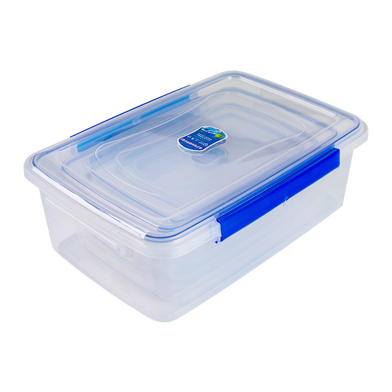 Special container for sea cucumber foaming, refrigerator-specific food-grade plastic with lid for fresh storage, fish maw foaming box