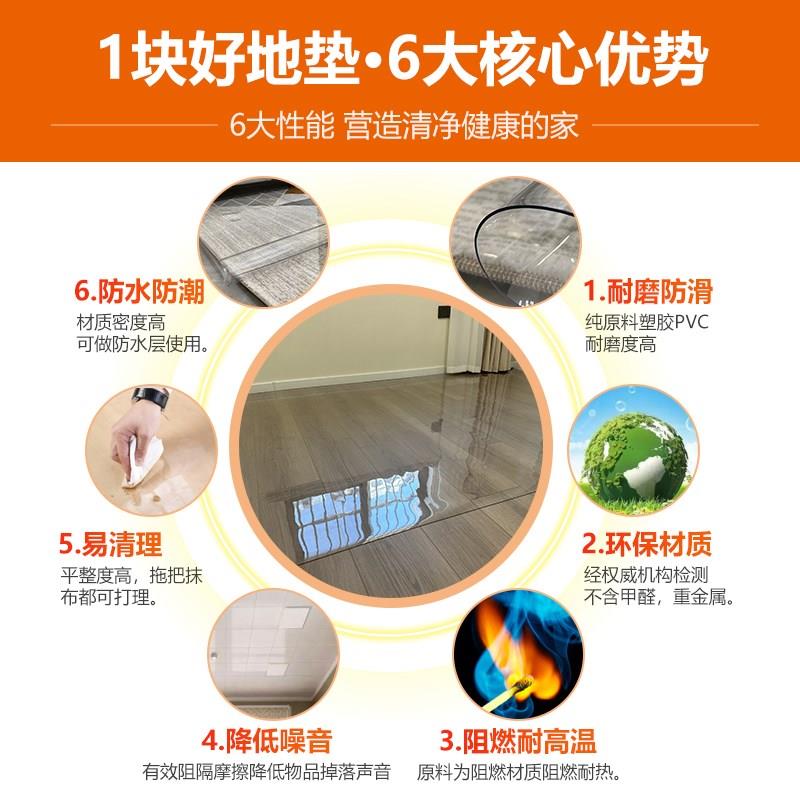 透明地垫木地板保护垫膜地毯保护膜进门客厅家用防水地面塑料pvc - 图2