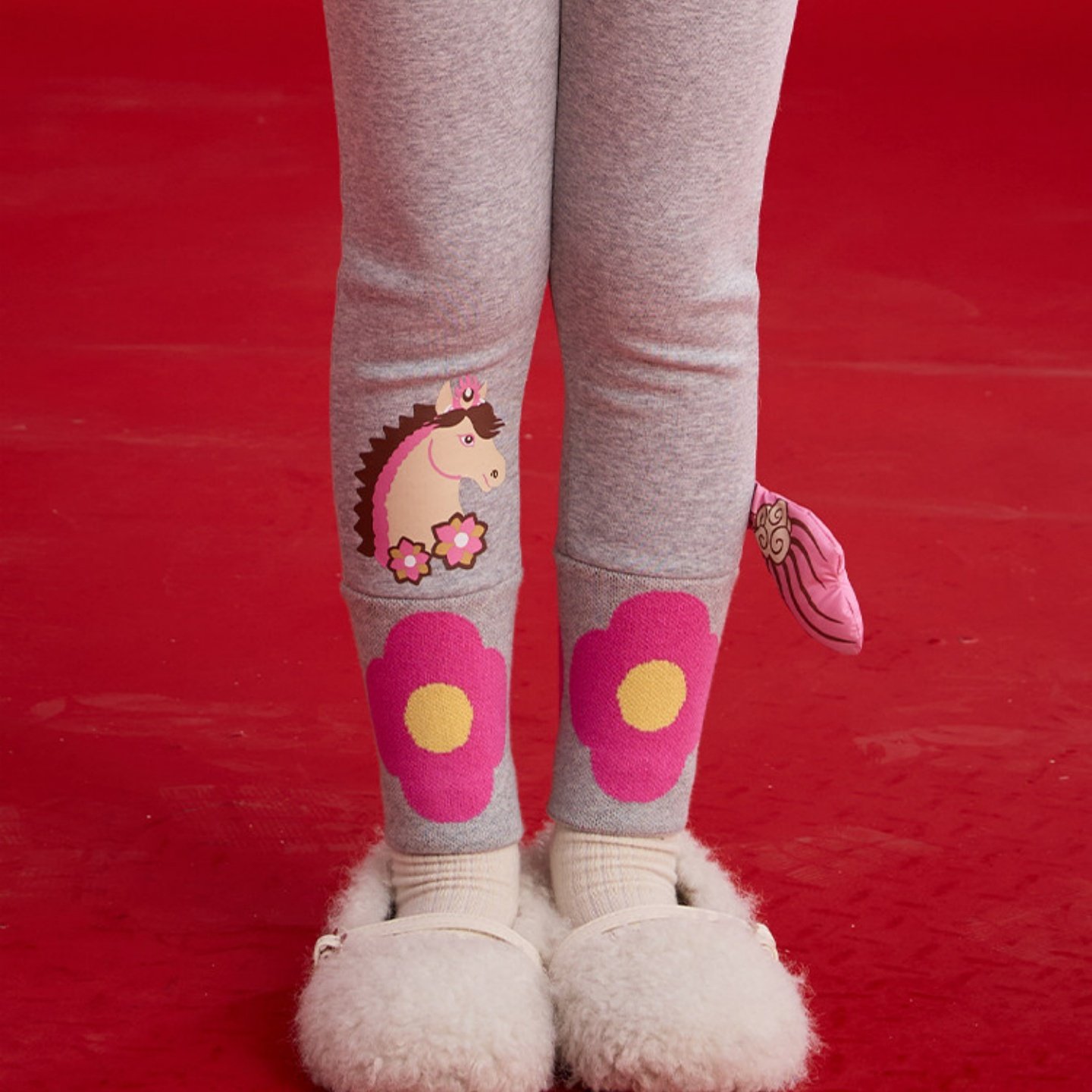 年衣童装儿童打底裤女童2025冬季新款女孩休闲修身弹力长裤加厚裤,淘宝优惠券,粉丝福利购,淘宝优惠卷