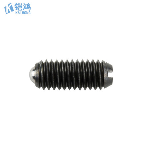 玻珠螺丝弹簧钢珠紧定顶丝定位珠球头柱塞 一字 波仔 介子 M3~M24 - 图0