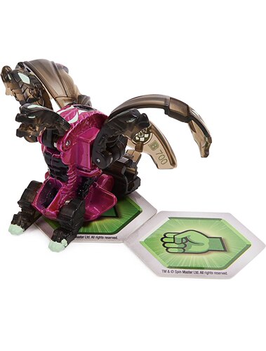 新款Bakugan legends爆丸小子发光合金变形对战独角龙透明BL爆丸 - 图3