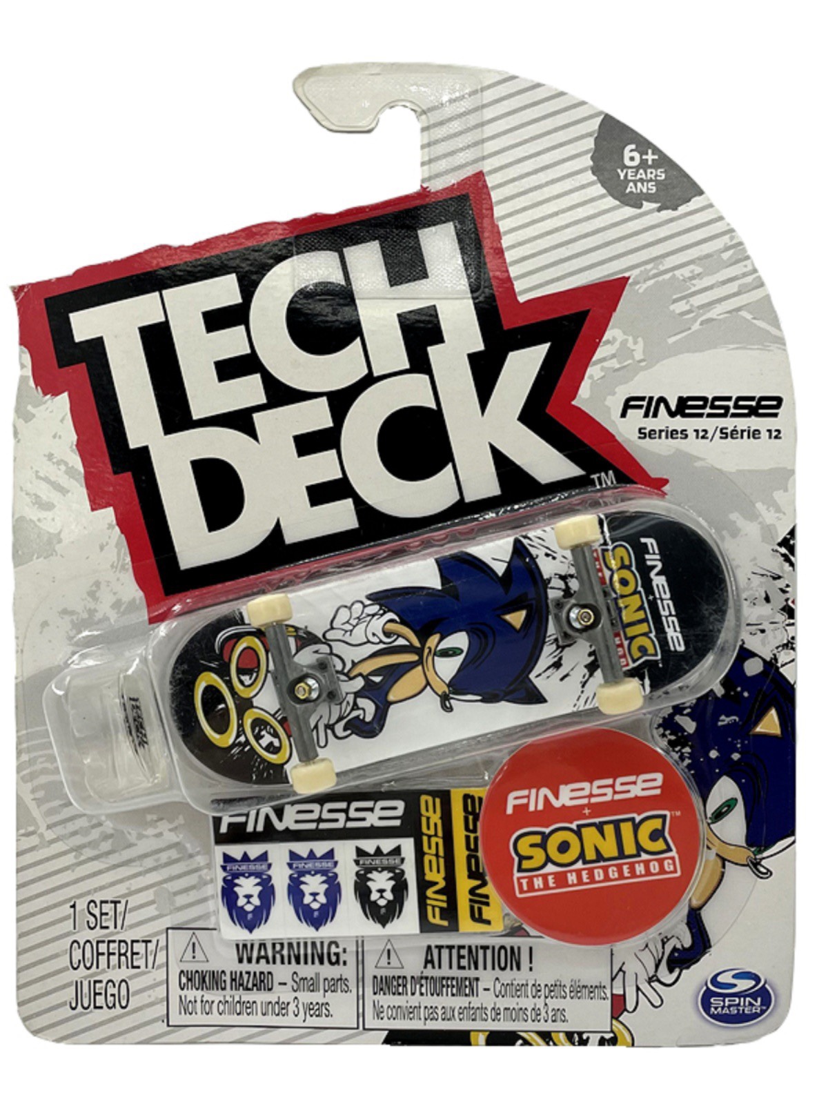 Tech Deck Fingerboard火种翻T专业Santa Cruz桌面Blind手指滑板 - 图1