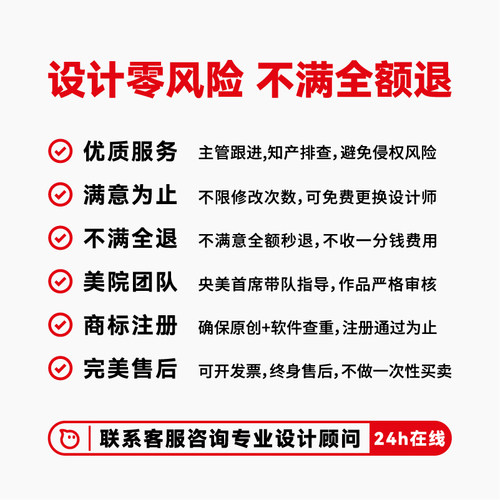 高端logo设计原创商标注册餐饮品牌公司企业VI卡通图标志字体定制 - 图3