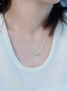 EOLO欧泊宝石项链女款