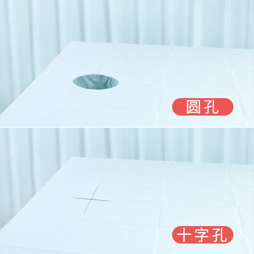 一次性床单美容院按摩床无纺布床垫单透气柔软贴身和防水防油床单 - 图1