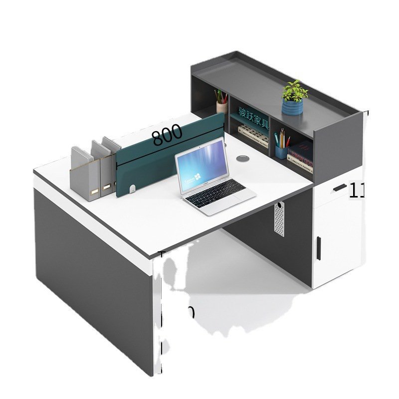 办公家具办公桌椅组合简约现代职员桌办公室员工桌四人六人卡位