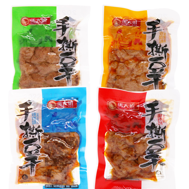 马大姐豆干零食香菇豆干嫩豆干豆腐干手撕豆干小吃休闲食品小包装