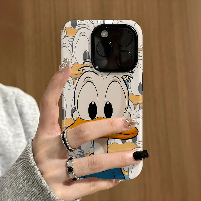 适用苹果15promax手机壳苹果16pro新款iPhone14pro简约iP13女16e卡通12可爱7可达鸭11防摔xsmax套8plus菲林xr,淘宝优惠券,粉丝福利购,淘宝优惠卷