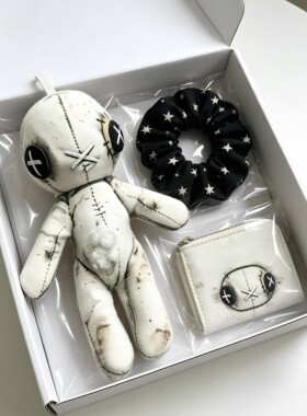 第五人格良子娃娃无名布偶老鼠干玩偶diy材料包成品包挂件送朋友