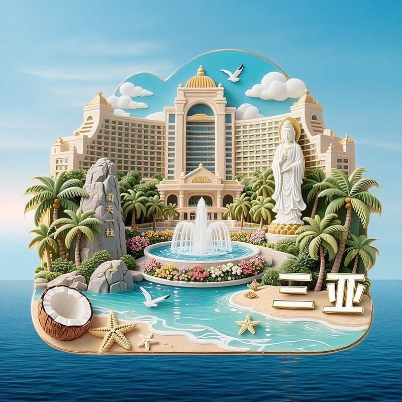 上海城市地标金属冰箱贴磁贴旅游景点纪念品伴手礼品送朋友小礼物,淘宝优惠券,粉丝福利购,淘宝优惠卷