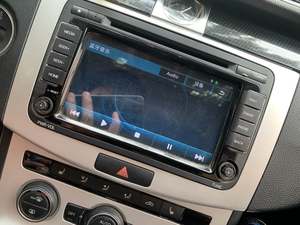 拆车大众飞歌导航DVD音响迈腾B7梅花轴圆形齿轮按钮旋钮开关按键