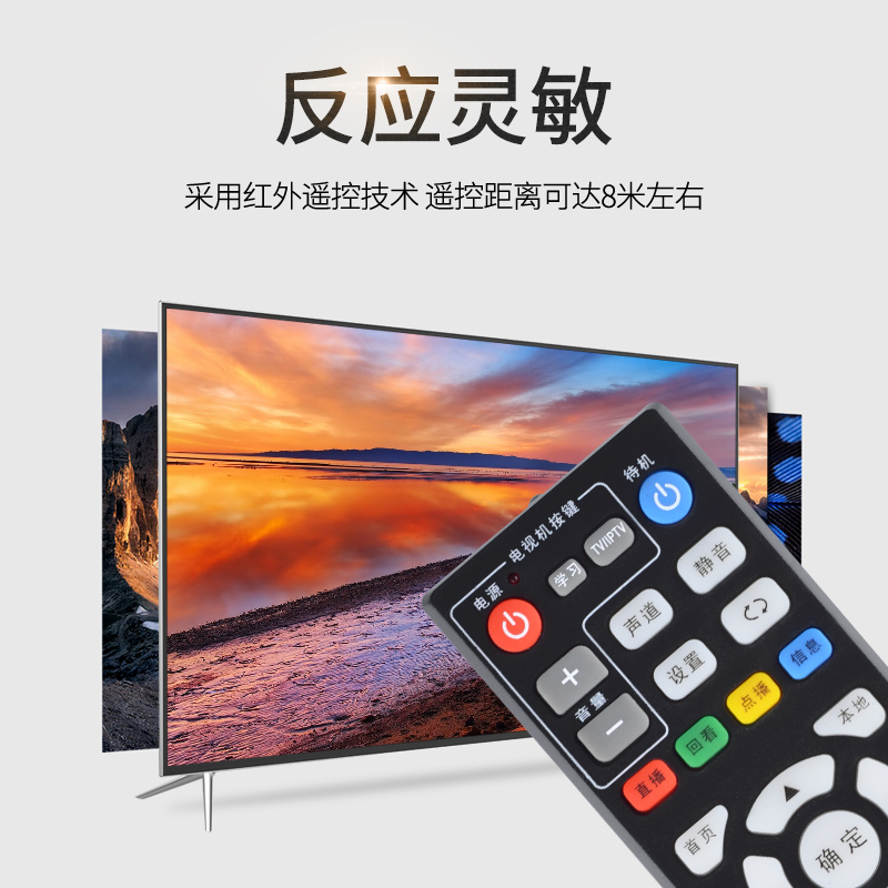 适用于 中国电信海信MP606H-B IP906H EC6110-M/T EC6109-M Z82 Z83电信IPTV/ITV高清机顶盒遥控器 - 图1