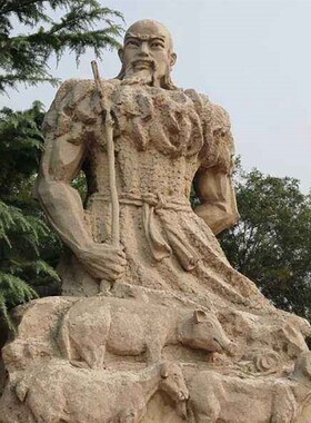 石膏设计定制颛j顼共工雕像嫘祖帝俈祝融尧丹朱羲和许由雕塑摆件