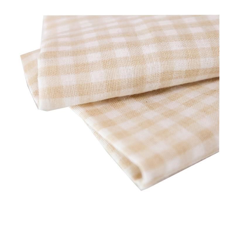 工厂有机棉双层彩棉双层格子纱布夏季透气纱布婴儿宝宝尿布面料,淘宝优惠券,粉丝福利购,淘宝优惠卷