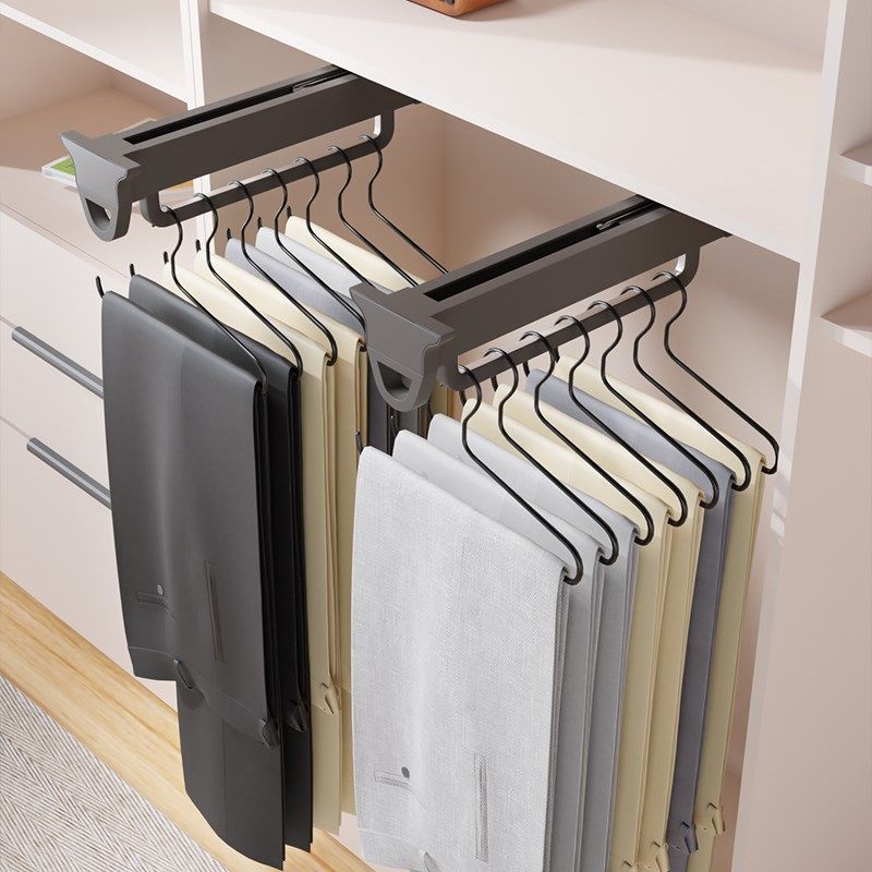 浅衣柜挂衣杆柜内衣橱o顶装纵向竖向抽拉式伸缩衣架杆柜子薄柜衣,淘宝优惠券,粉丝福利购,淘宝优惠卷