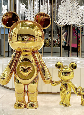 星际熊装饰现代轻奢电视柜摆件