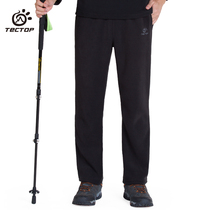 TTECOP Tango Thickened for men and women grabbing suede pants cant afford to fade without fading climbing pants PW3183 3184