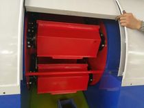 Planetary-type high-speed deburring centrifugal polishing machine rolling barrel grinding machine water grinding synchronous belt photofinishing machine