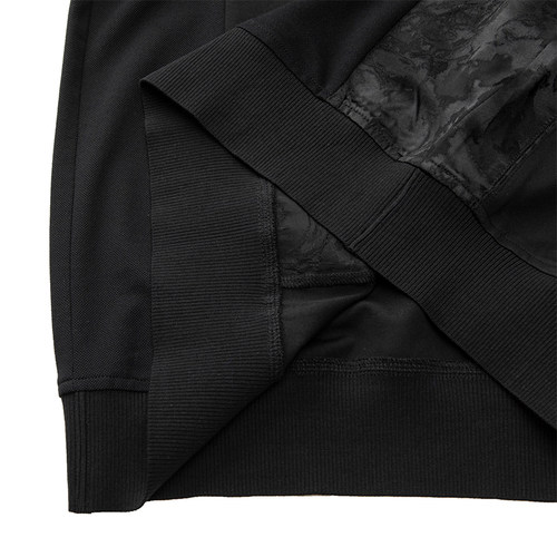 ANDREW MACKENZIE男士 春夏款休闲舒适圆领拼接长袖T恤上衣 - 图3