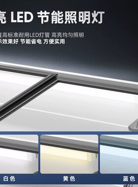 台式摆摊三轮车专用冰柜