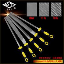 Shanghai-work filing knife steel filing metal polishing tool fitter Coarse Medium Fine Flat Round Semi-circle Triangle Filing Knife Suit