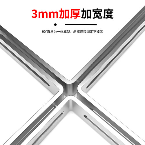 不锈钢角码加厚可调节长孔活动90度直角固定连接件L型角铁支撑架 - 图1