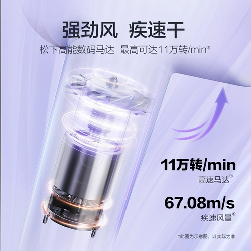 [Правительственная субсидия] Panasonic негативная ионная высокая скорость, линейная воздушная расческа.