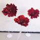 Большие бумажные цветочные украшения, прямые продажи с фабрики, цвет на выбор