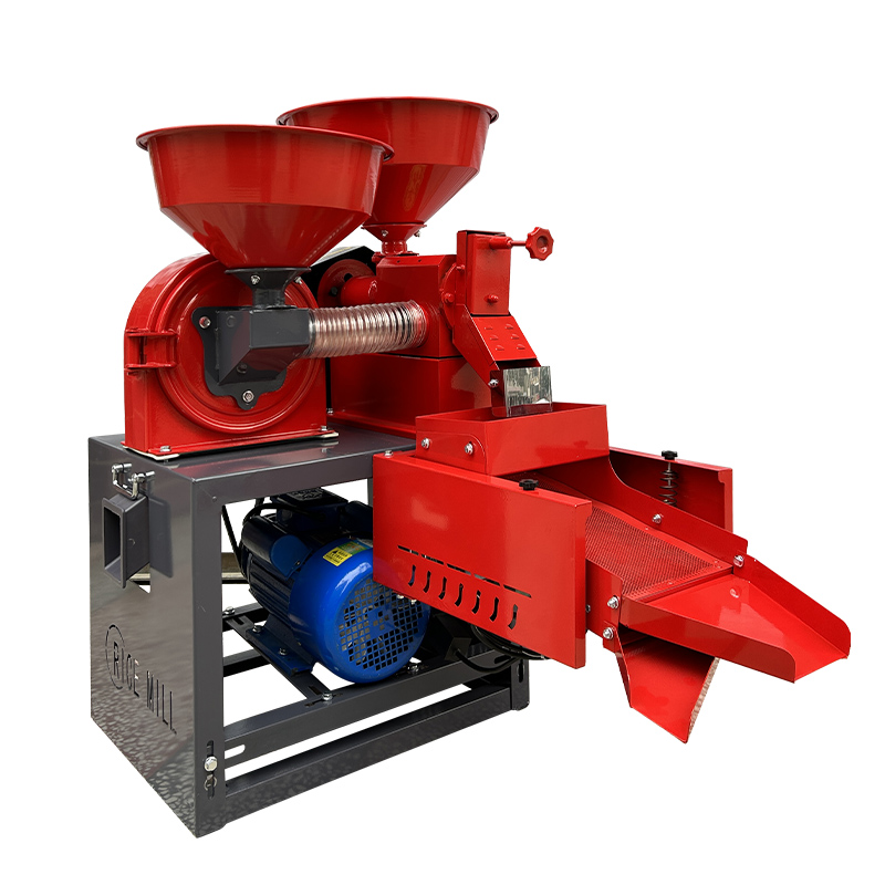 碾米机小型家用小麦细糠粉碎稻谷脱壳剥谷机新型组合机精米打米机 - 图3
