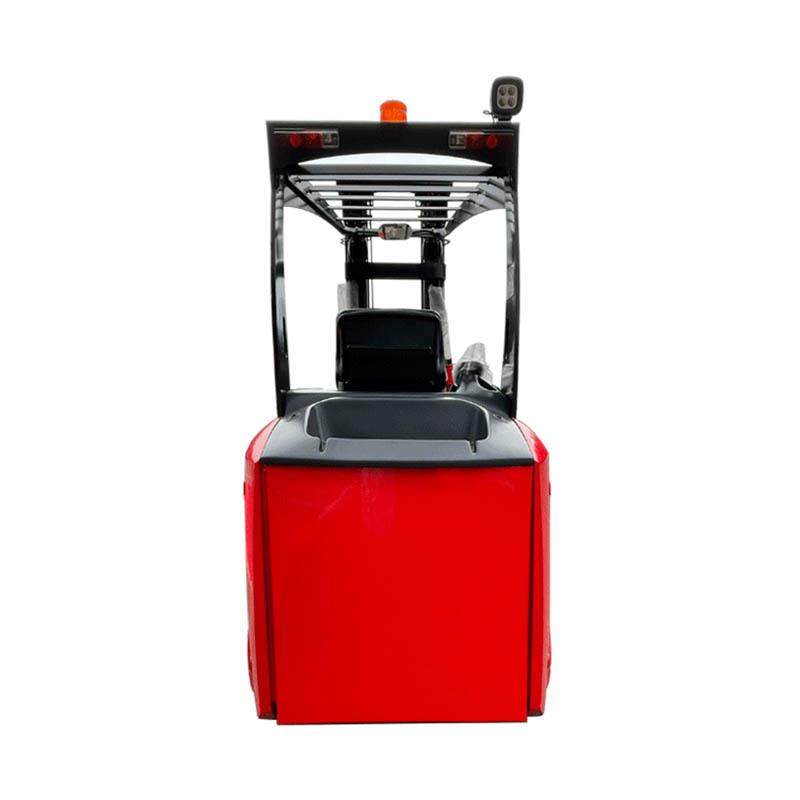 NA2.0高位货架堆叠用窄通道三向叉车窄巷道铰接式叉车 - 图1