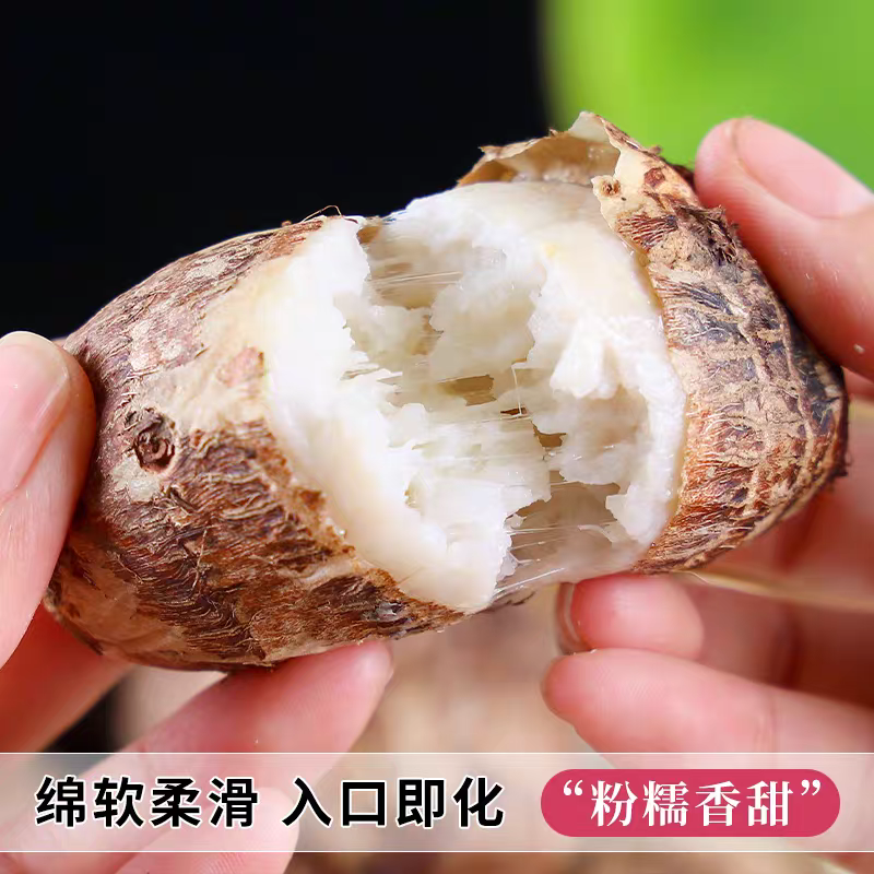 云南牛奶芋头小香芋5斤新鲜毛芋头现挖农家自种奶油芋艿软糯蔬菜,淘宝优惠券,粉丝福利购,淘宝优惠卷