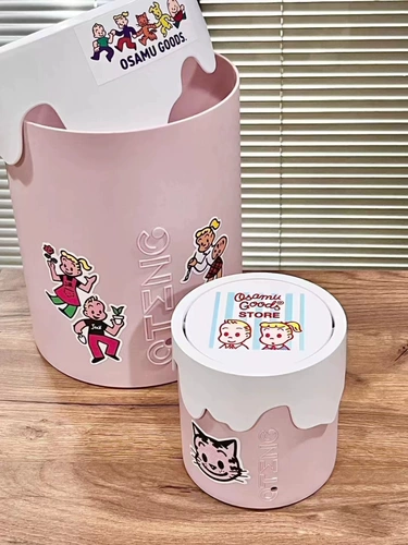 Наклейка, мусорное ведро для домашнего использования для гостиной, вместительная и большая высококачественная настольная салфетка для лица, коллекция 2023