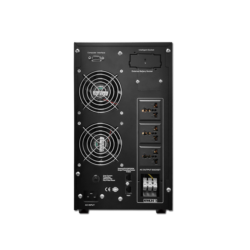 服务器电脑C3KS 在线式UPS不间断电源3KVA3000W长延时1小时套餐