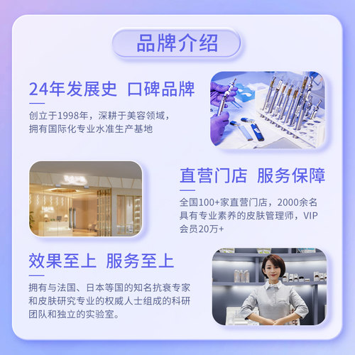【店铺热销】兰可舍芮新客专享综合体验卡面部眼部背部3次护理 - 图0