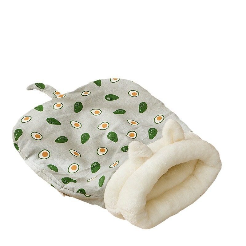 猫窝半封闭新款通用流浪猫猫窝冬加厚躲避夏天猫爪狗床椭圆狗窝幼,淘宝优惠券,粉丝福利购,淘宝优惠卷