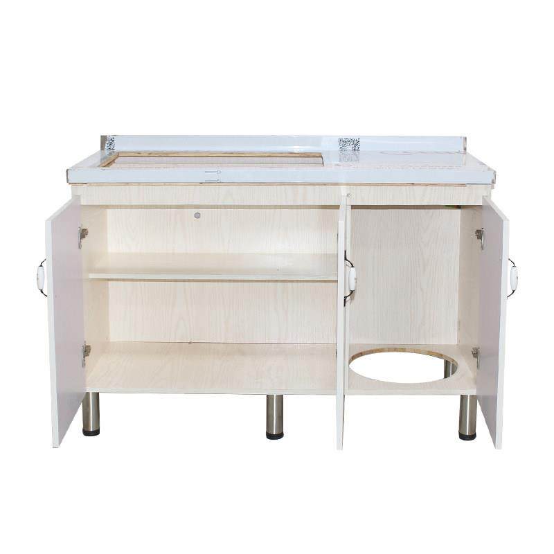 现代厨房不锈钢灶台煤气罐橱柜租房家用简易组合实木收纳储物柜子,淘宝优惠券,粉丝福利购,淘宝优惠卷