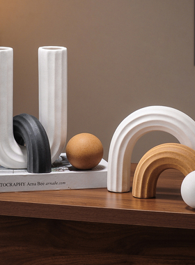 中古风摆件客厅酒柜电视柜装饰品