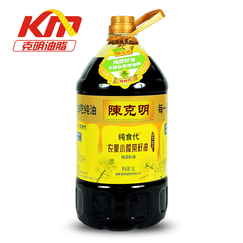 陈克明花陌田农家小榨坊压榨菜籽油湖南风味纯菜仔油食用植物油5L - 图3